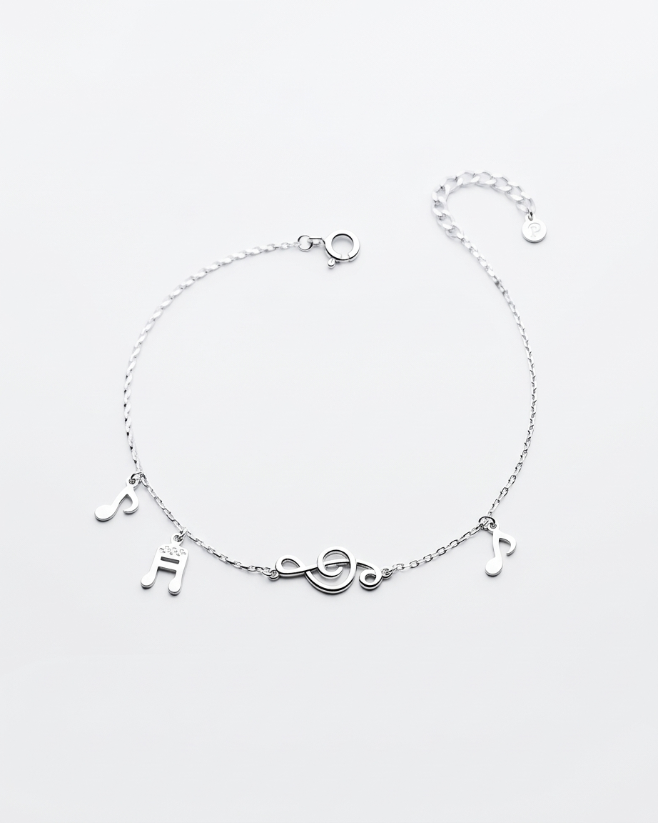 My Musical Notes Anklet