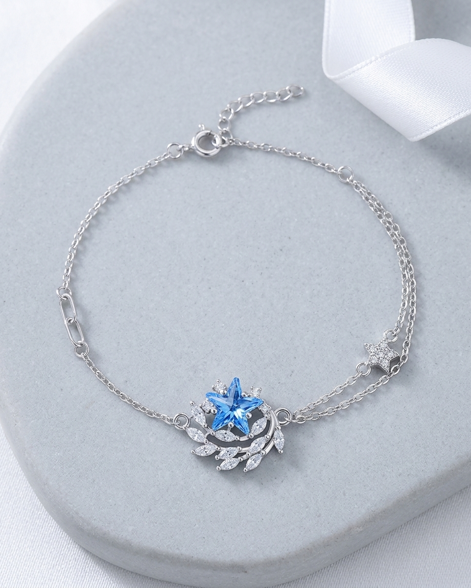 Azure Star Blush Bracelet