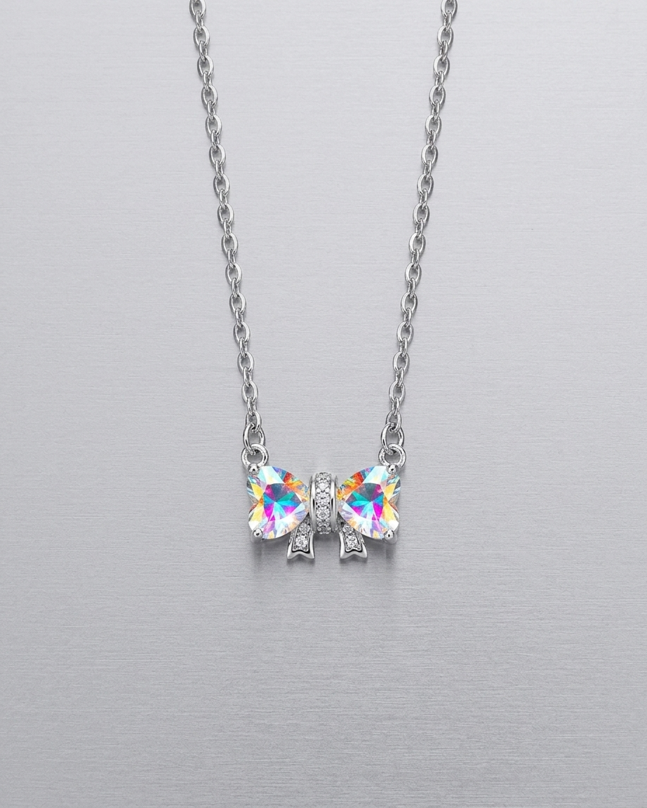 Rare Radiance Bow Necklace