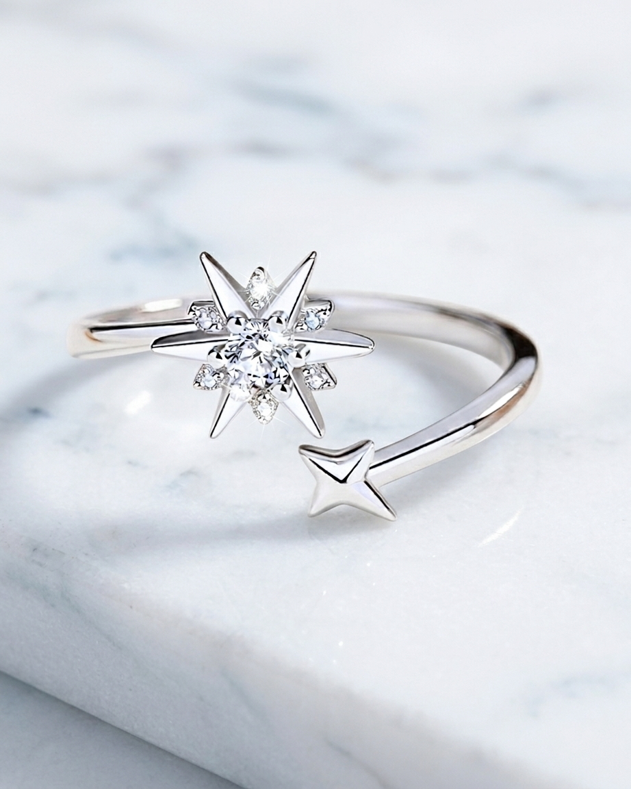Stardust Spinner Ring