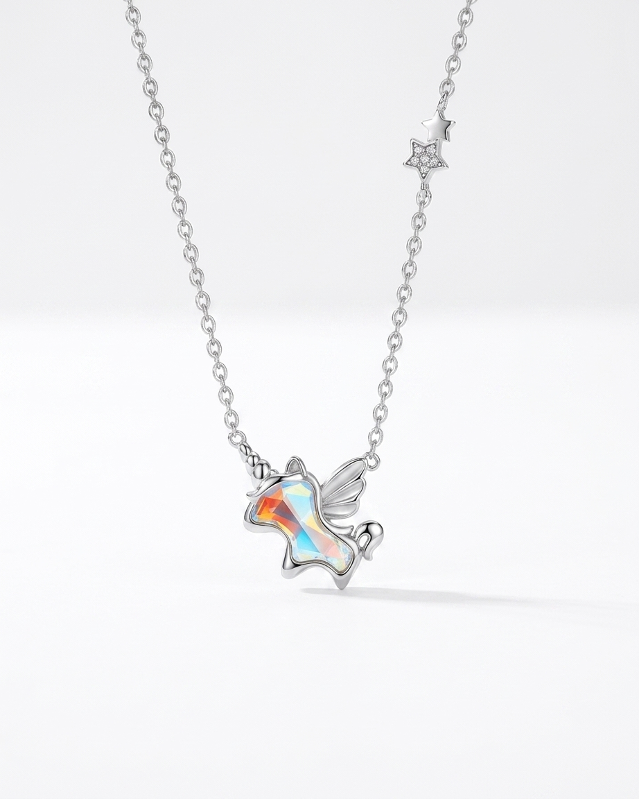 Magic in Motion Unicorn Necklace