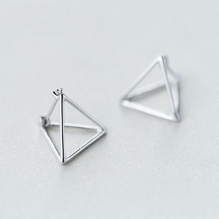 3D Triangular Minimal Studs - Blinglane