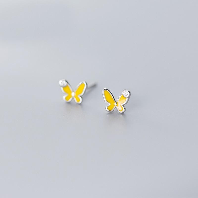 Blooming Butterfly Minimal Studs - Blinglane