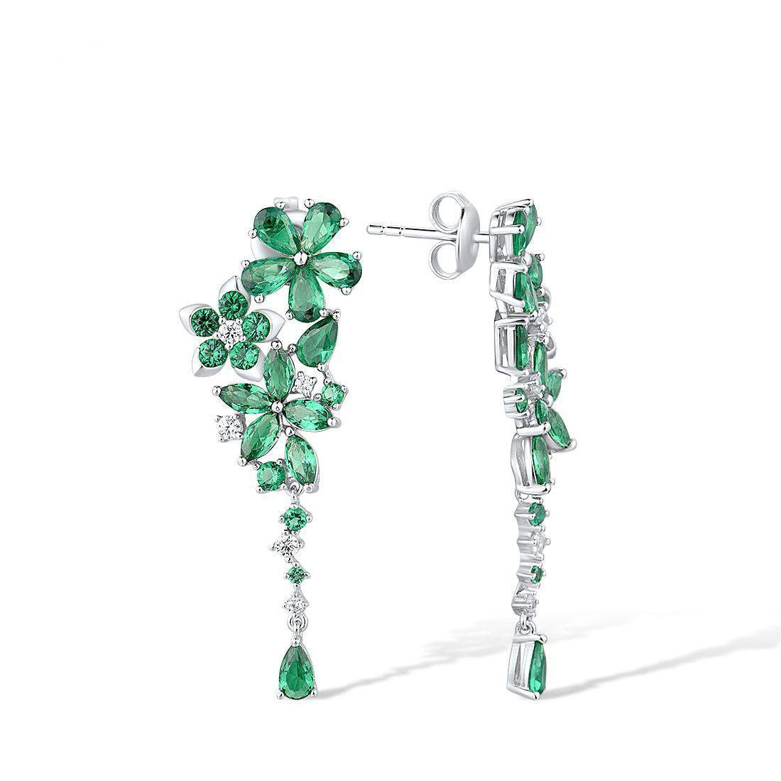 Green Elegance Elite Earrings - Blinglane