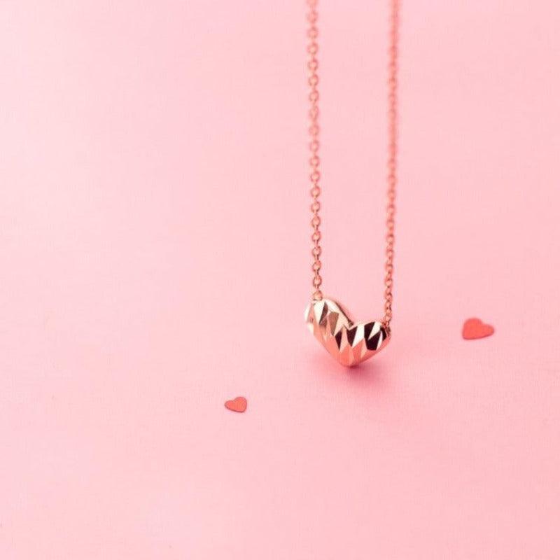 Imperfectly Perfect Heart Necklace - Blinglane