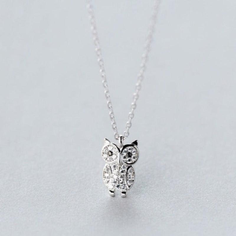 Little Owl Minimal Necklace - Blinglane