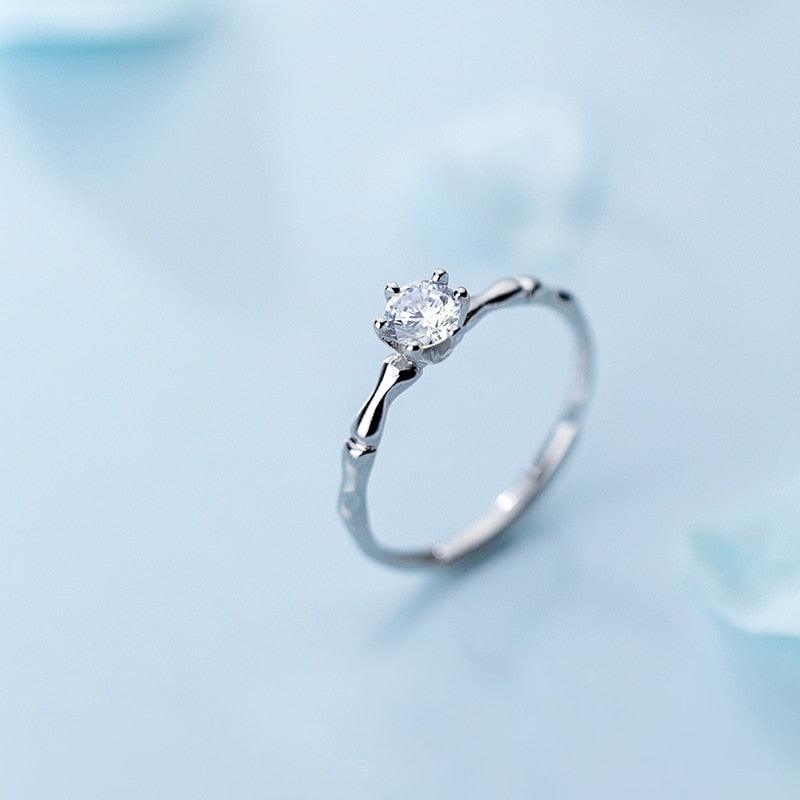 Love Your Curves Solitaire Ring - Blinglane