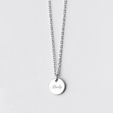 Lustrous Lucky Charm Minimal Necklace - Blinglane