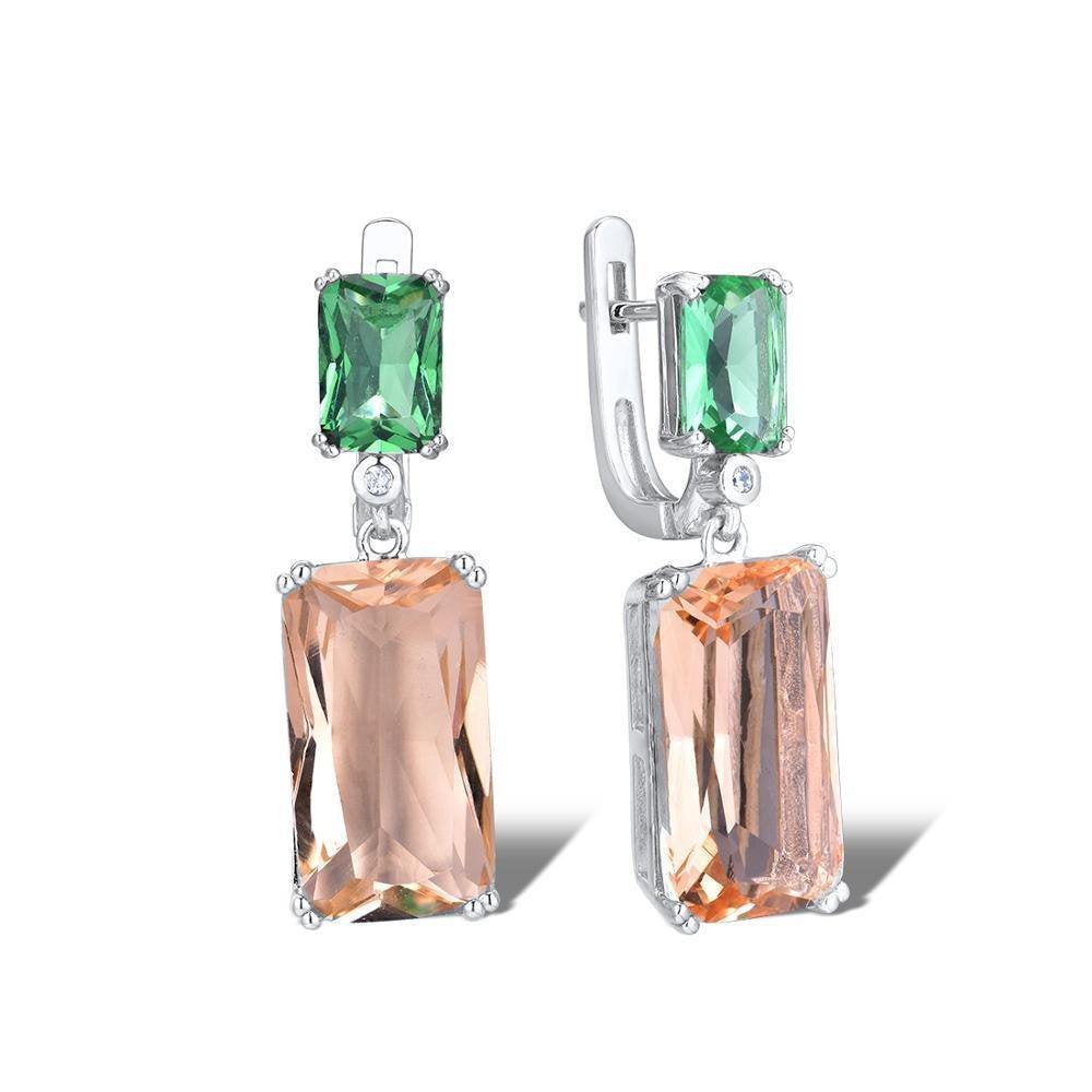 Luxe Aurora Pendant &amp; Earrings Set - Blinglane
