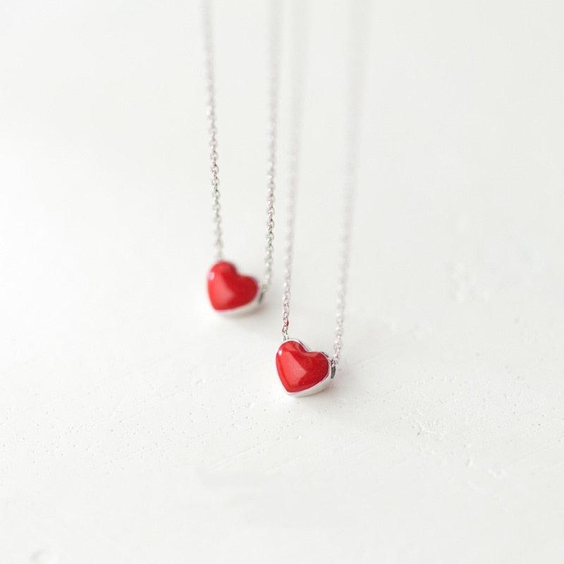 My Little Heart Minimal Necklace - Blinglane
