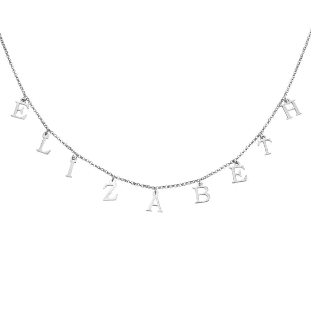 Personalize Your Initial Letters Necklace - Blinglane