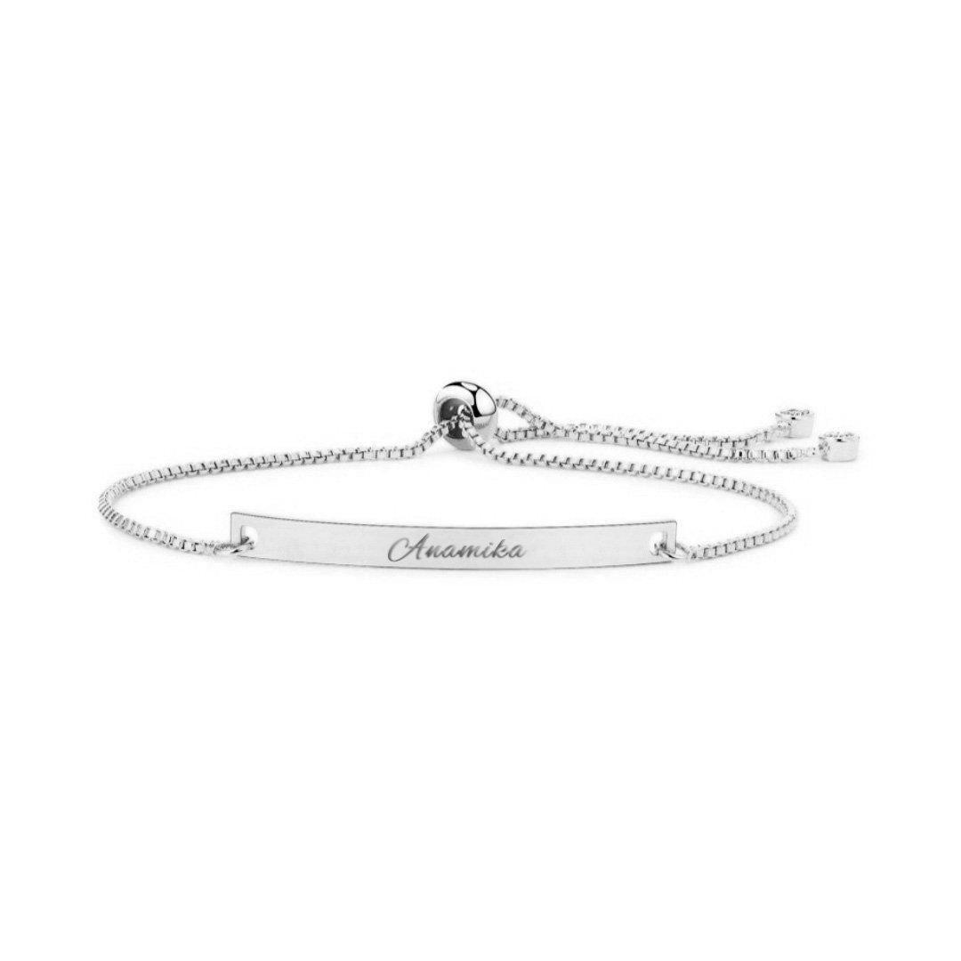 Personalized Heart Engraved Bracelet - With 1-5 Charms – FabuLove