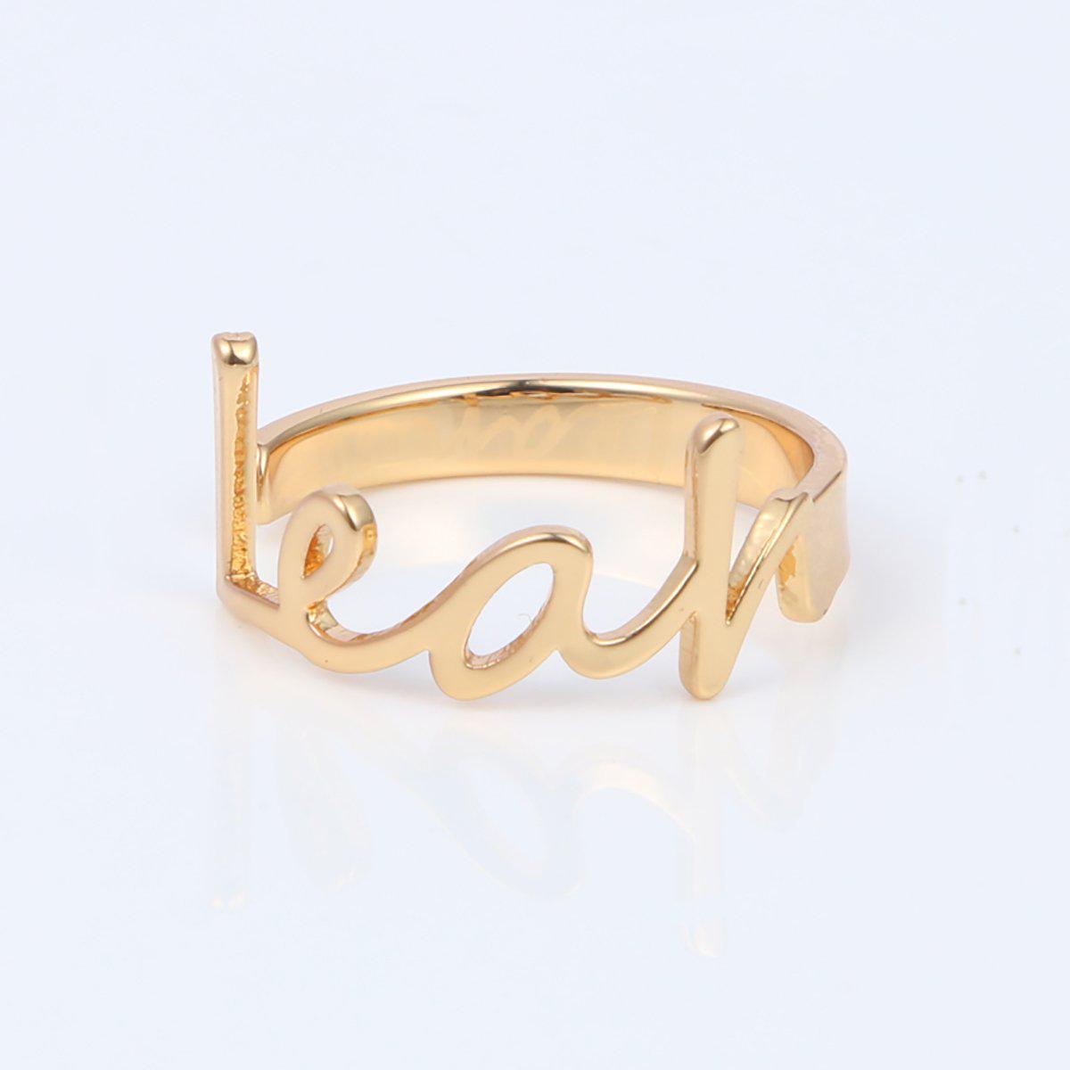 Personalize Your Name Bold Ring - Blinglane