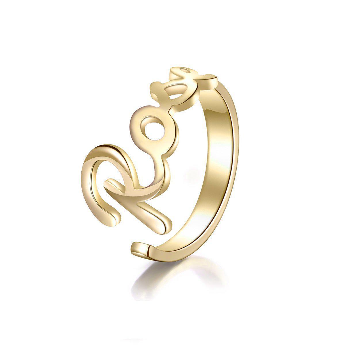 14Kt Solid Rose Gold Leo Ring – GeumJewels