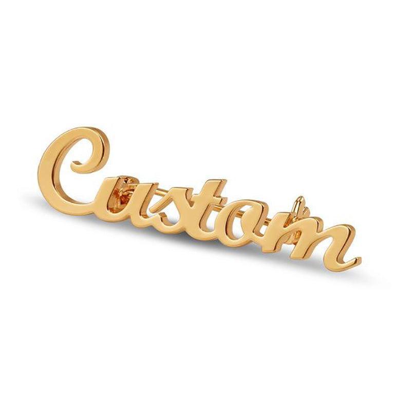 Personalize Your Name Brooch - Blinglane