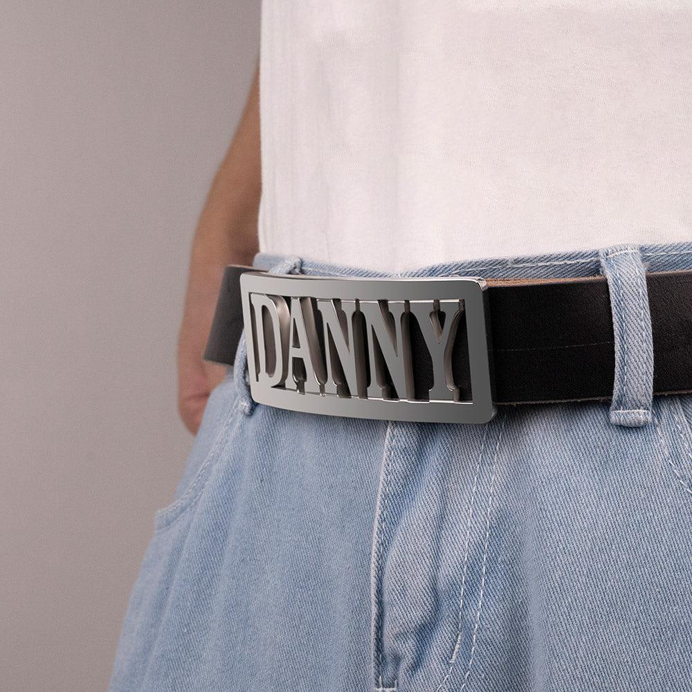 Name shop belt buckles