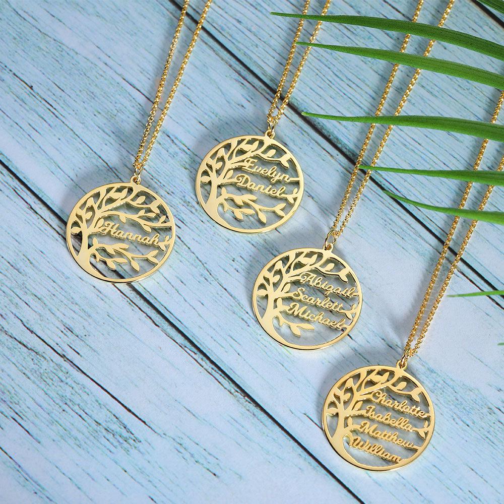 Personalize Your Tree of Life Necklace - Blinglane