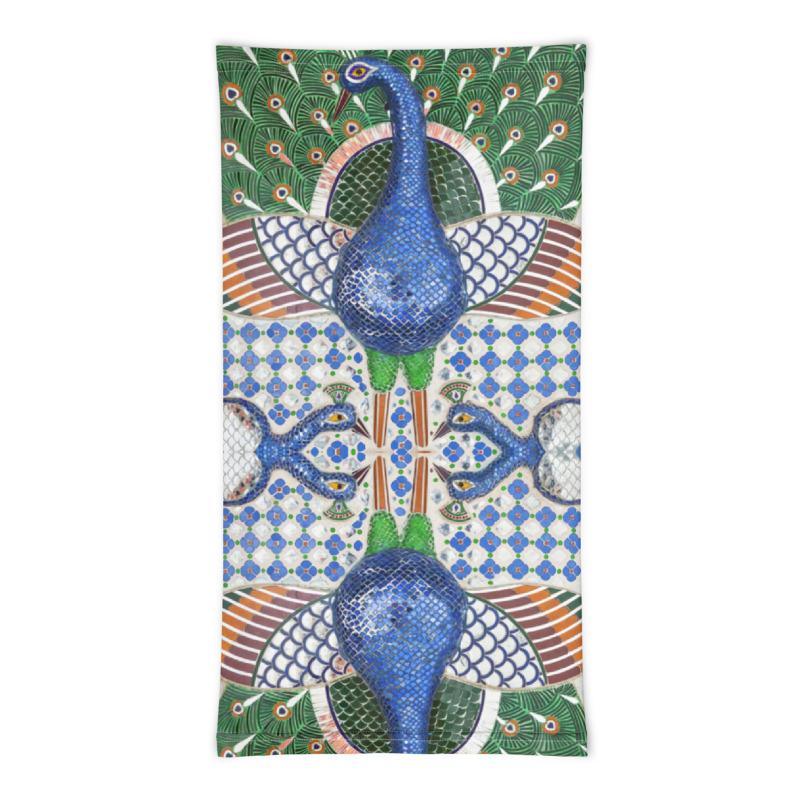 Royale Peacock Neck Gaiter - Blinglane