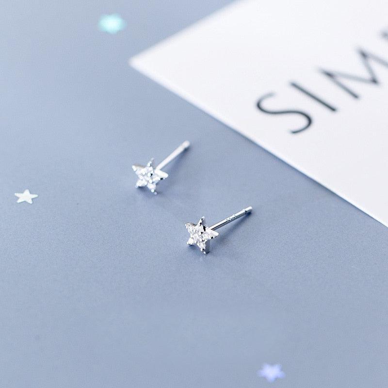 Sparkling Star Studs - Blinglane