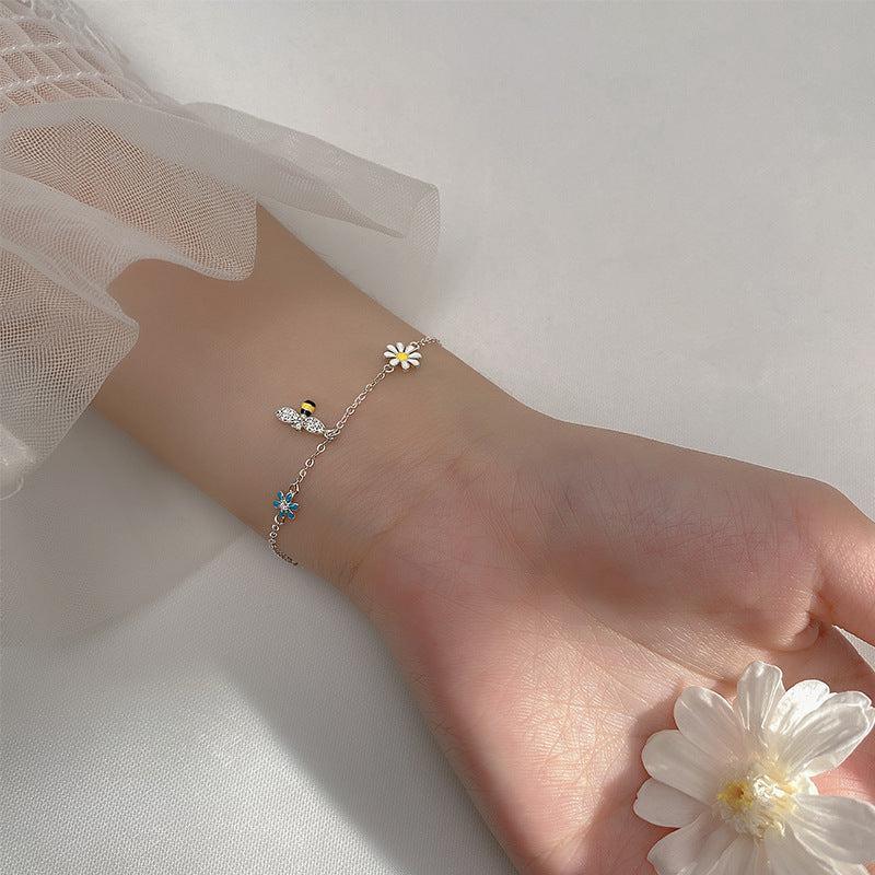 Wheat Ears Flower Hand Palm Bangle For Women Gold Plated With Zircon Stone  Cuff Bracelet Jewelry Handlets Olive Leaf Design - Bangles - AliExpress