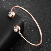 Streamlined Solitaire Bracelet - Blinglane