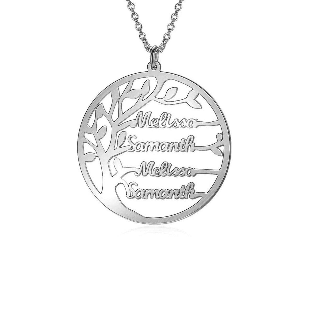 Personalize Your Tree of Life Necklace - Blinglane