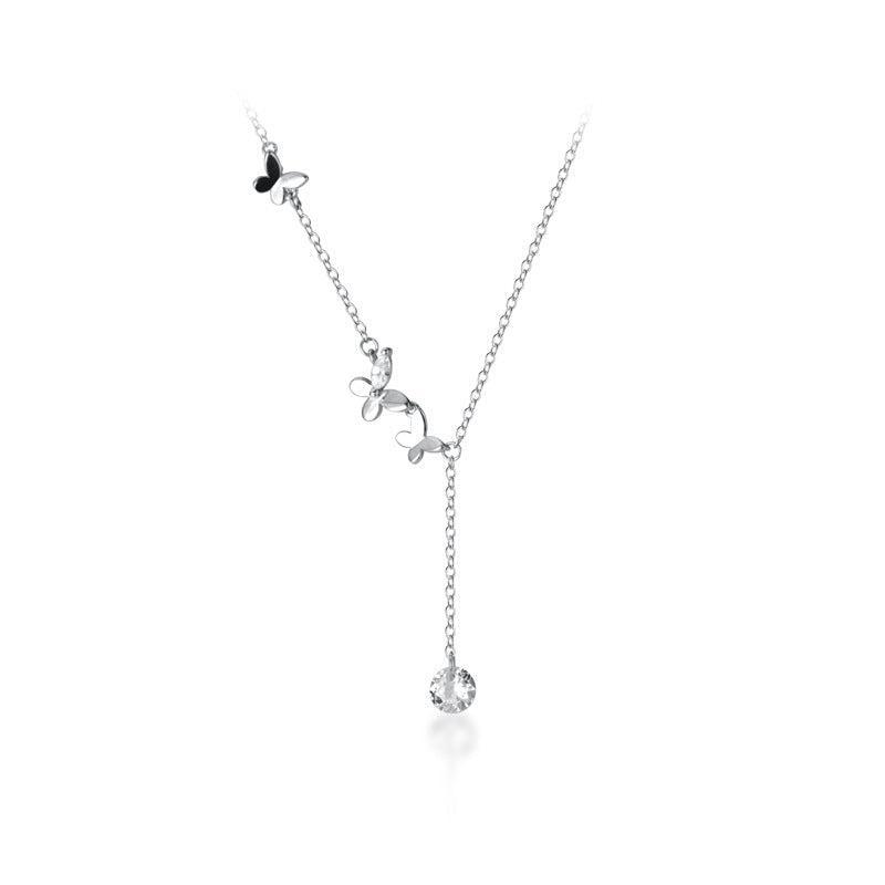 THOMAS SABO STERLING SILVER ZIRCONIA DRAGONFLY NECKLACE - Jewelry from  Adams Jewellers Limited UK