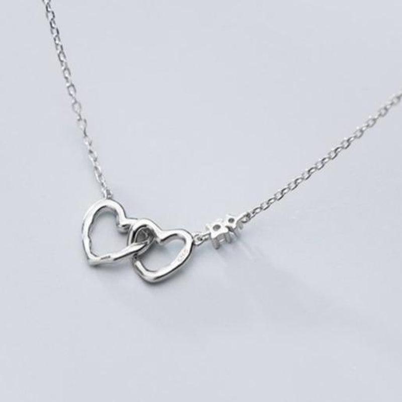 You &amp; Me Love Necklace - Blinglane
